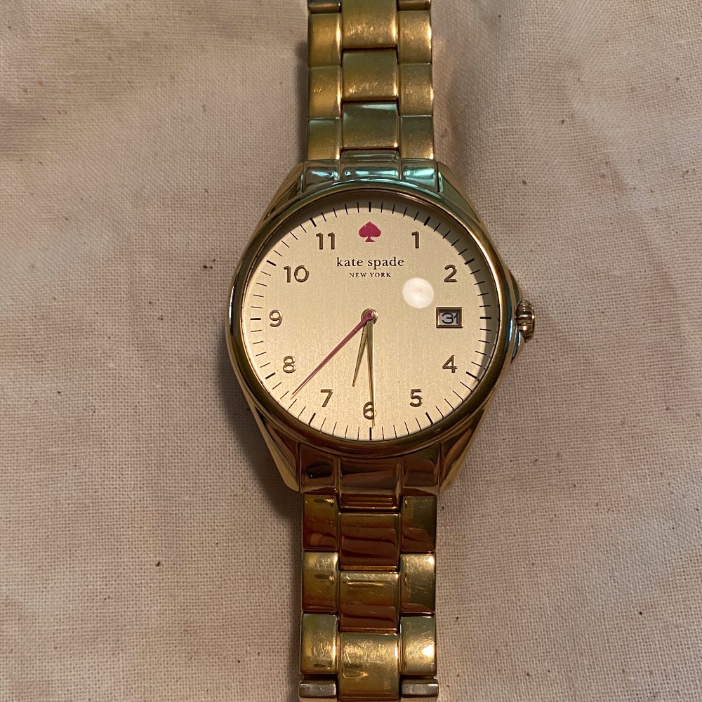 Gold Kate Spade Watch